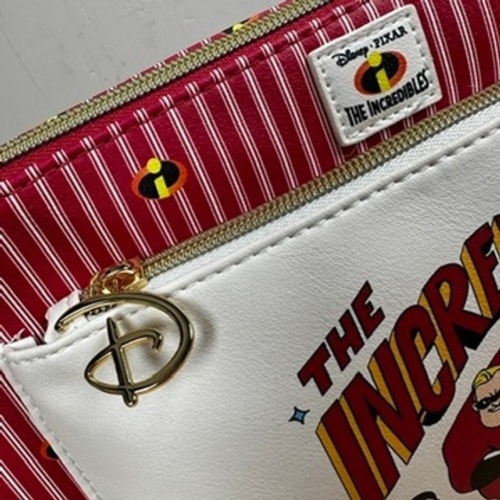 Primark Disney Pixar The Incredibles Cosmetic Makeup Toiletry Bag Pouch Travel - Picture 4 of 8